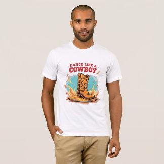Danse comme un cowboy - Western Boot Rodeo T-shirt
