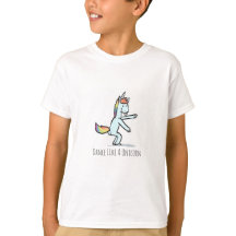 Danse Comme Une Unicorne Drôle T-shirt