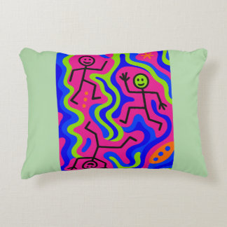 Danse cosmique - Coussin néon