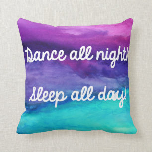 Danse Coussin aquarelle