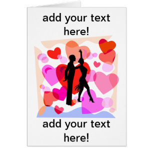 Danse de salon de coeurs