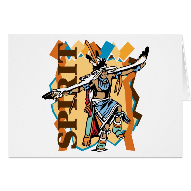 Danse d'esprit de Natif américain (Devant horizontal)