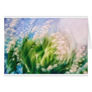 Danse du muguet dans le bleu