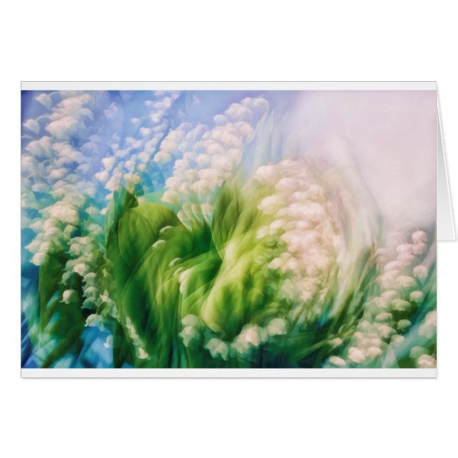 Danse du muguet dans le bleu (Devant horizontal)