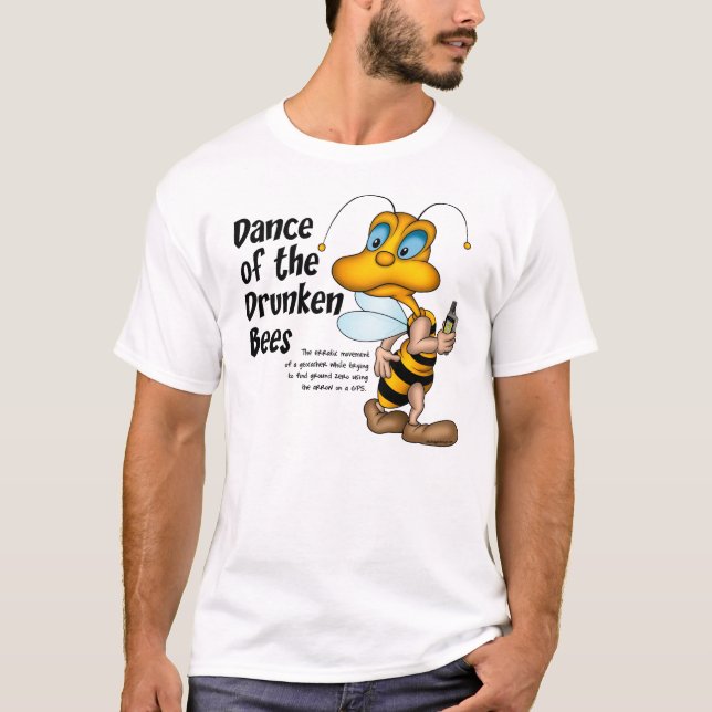Danse du T-shirt ivre d'abeilles (Devant)