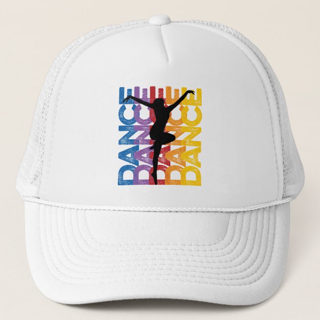 Danse et Lettres (Dance) Trucker Hat (Front)