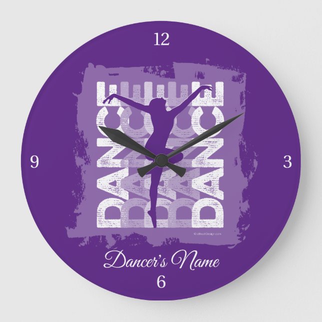 Danse et Lettres (Danse) Grande horloge (Recto)