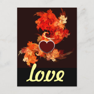 Danse Firebirds Love Carte postale