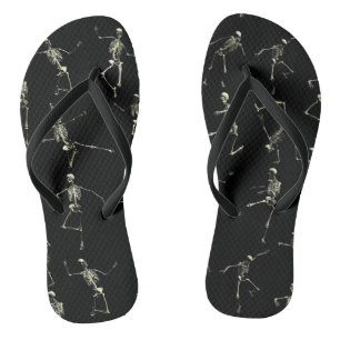 Danse Macabre Flip Flops