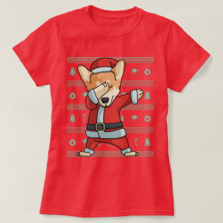 Danse tamponnante de limande de Noël de T-shirt de