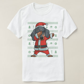 Danse tamponnante de limande de Noël de T-shirt de