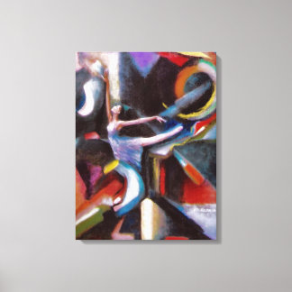 Danser avec le vent sur toile enveloppée