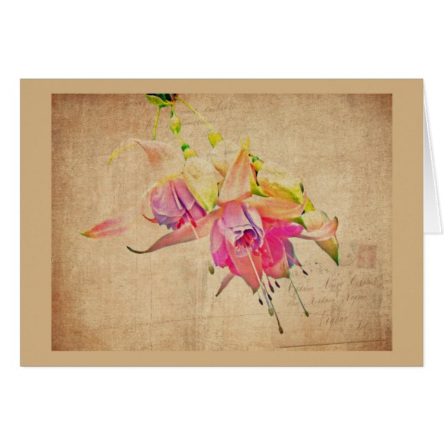 Danser Dans Le Vent - Fleurs Fuchsia (Devant horizontal)