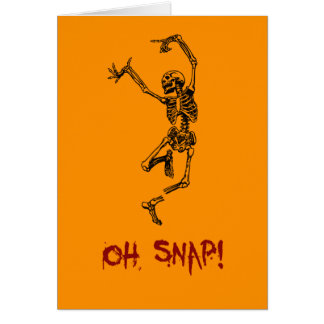Danser drôle Squelette Oh Snap