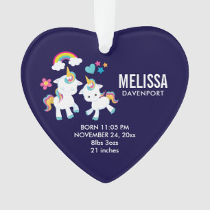 Danser mignonne Unicornes Magique Rainbow Baby Bir