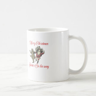 Danser Père Noël & Ours Christmas Mug
