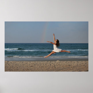 Danses Avec Poster Arc-En-Ciel