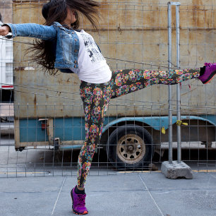 Danses de crâne à sucre Leggings - Cool