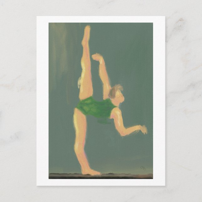 Danseur, carte postale (Devant)