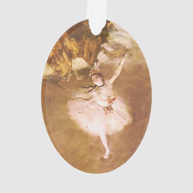 Danseur de ballet Diplôme de la peinture étoile (dos)
