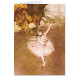 Danseur de ballet Diplôme de la peinture étoile