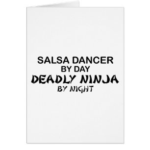 Danseur de Salsa Ninja mortel par nuit