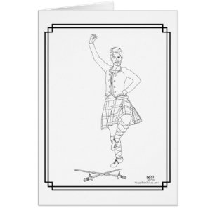 Danseur des Highlands écossais
