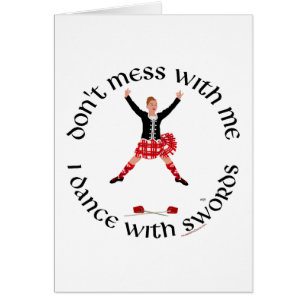 Danseur écossais des Highlands