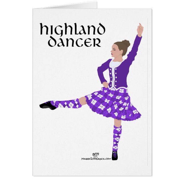 Danseur écossais des Highlands (Devant)