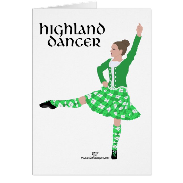 Danseur écossais des Highlands (Devant)
