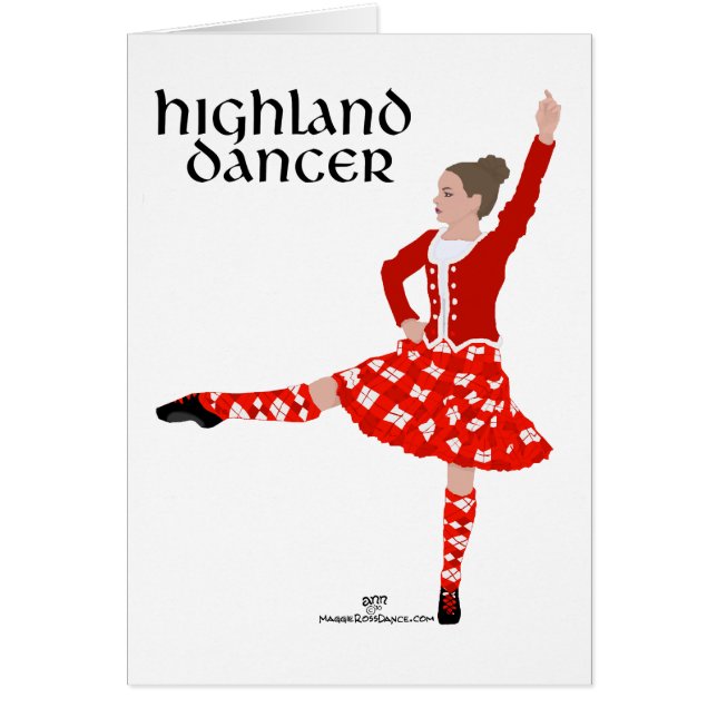 Danseur écossais des Highlands (Devant)