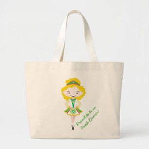 Danseur irlandais de KIDLETS dansant le sac blond