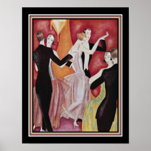 Danseurs Art déco des années folles