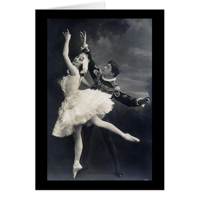Danseurs de ballet vintages (Devant)