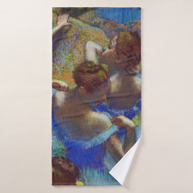 Danseurs en bleu, Edgar Degas (Serviette de bain)