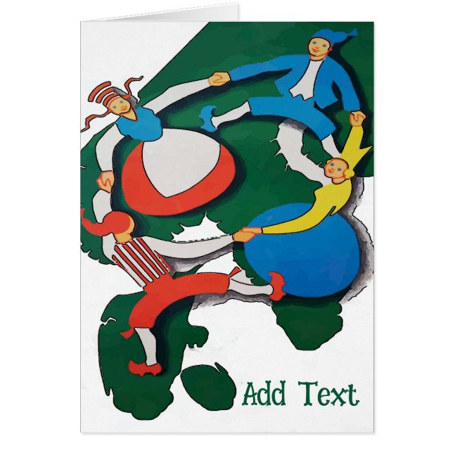 Danseurs scandinaves, ajouter du texte (Devant)