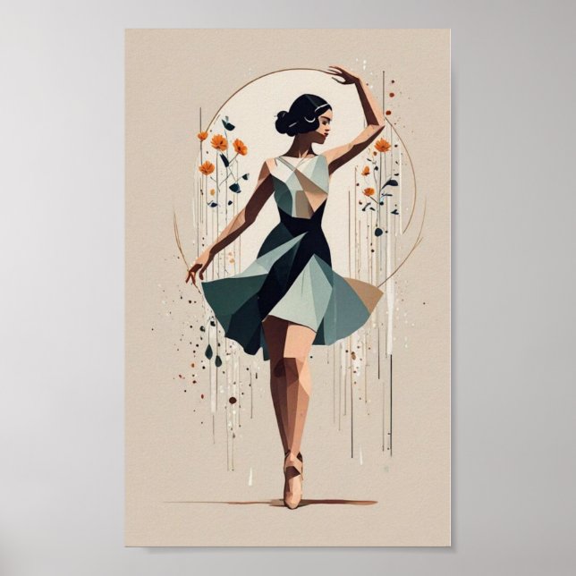 Danseuse Art Déco (Devant)