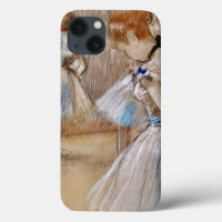 Danseuse avec ruban bleu iPhone / coque ipad