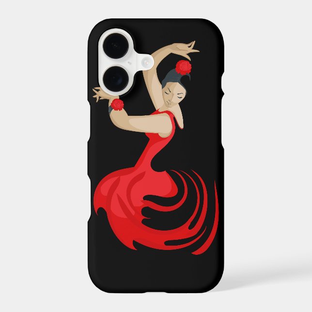 Danseuse de flamenco gitane (Verso)