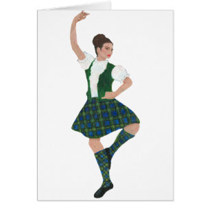 Danseuse des Highlands écossais Campbell