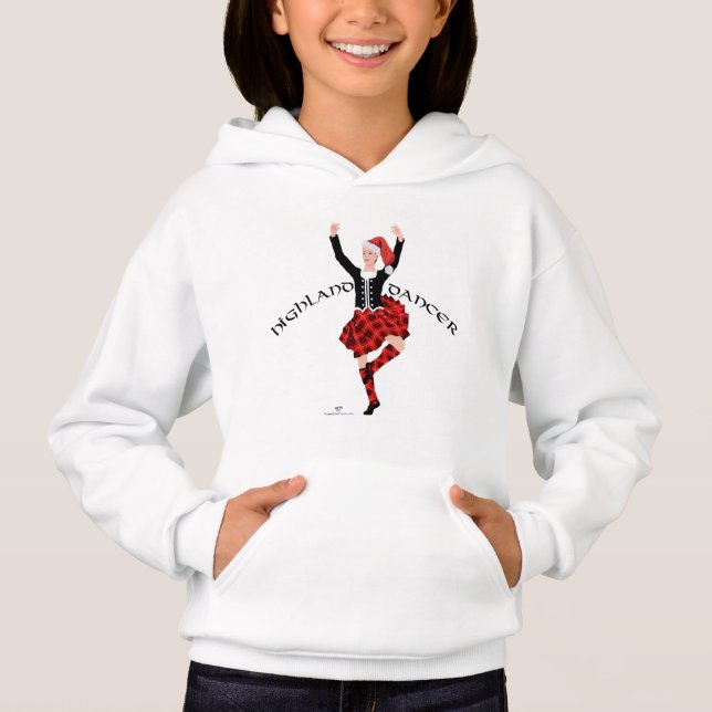 Danseuse écossaise des Highlands à Noël (Devant)