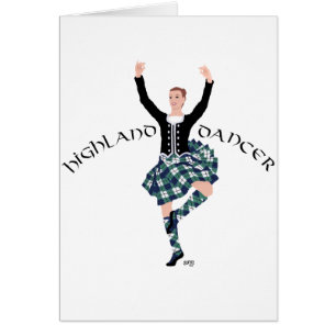 Danseuse écossaise Highland Fling