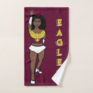 Danseuse/Majorette Serviette à main Aigle d'or Mar