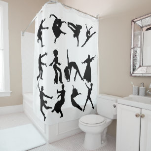 Dansons le rideau de douche