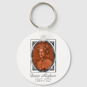 Dante Alighieri Keychain