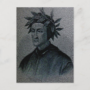 Dante Alighieri Portrait Postcard