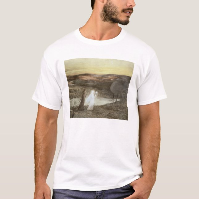 Dante and Beatrice, from 'L'Estampe Moderne', publ T-Shirt (Front)