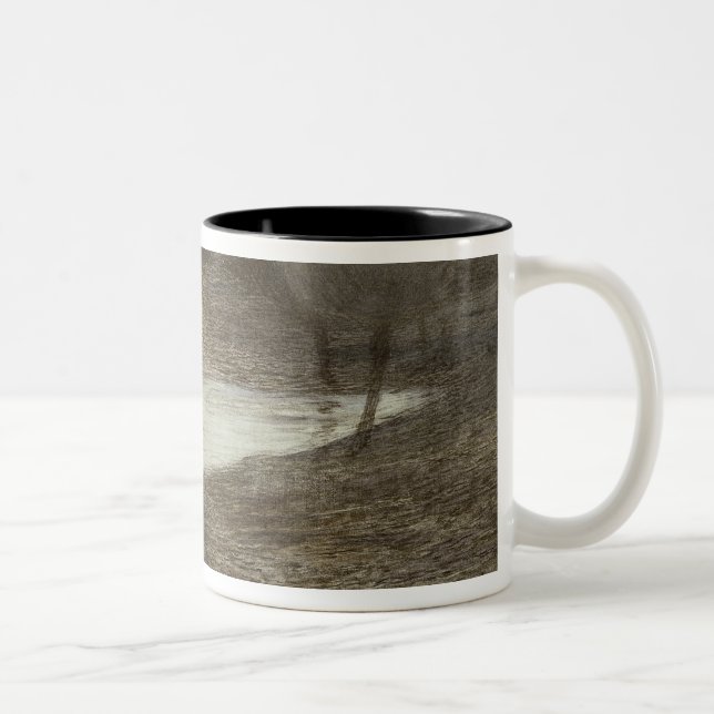 Dante and Beatrice, from 'L'Estampe Moderne', publ Two-Tone Coffee Mug (Right)
