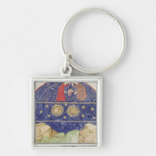 Dante and Beatrice Keychain