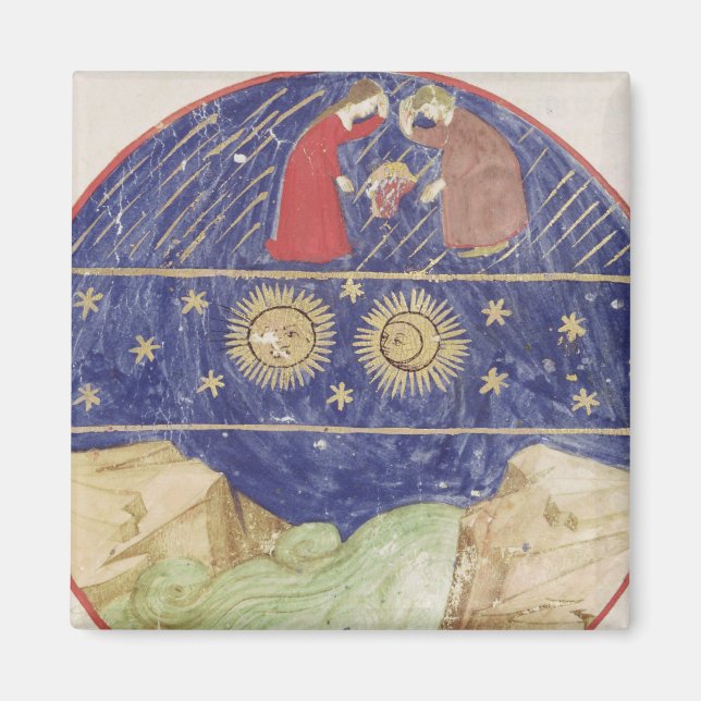 Dante and Beatrice Magnet (Front)